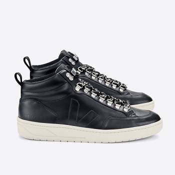 Scarpe Veja Roraima Leather - Sneakers Uomo Nere, Italia IT 885A